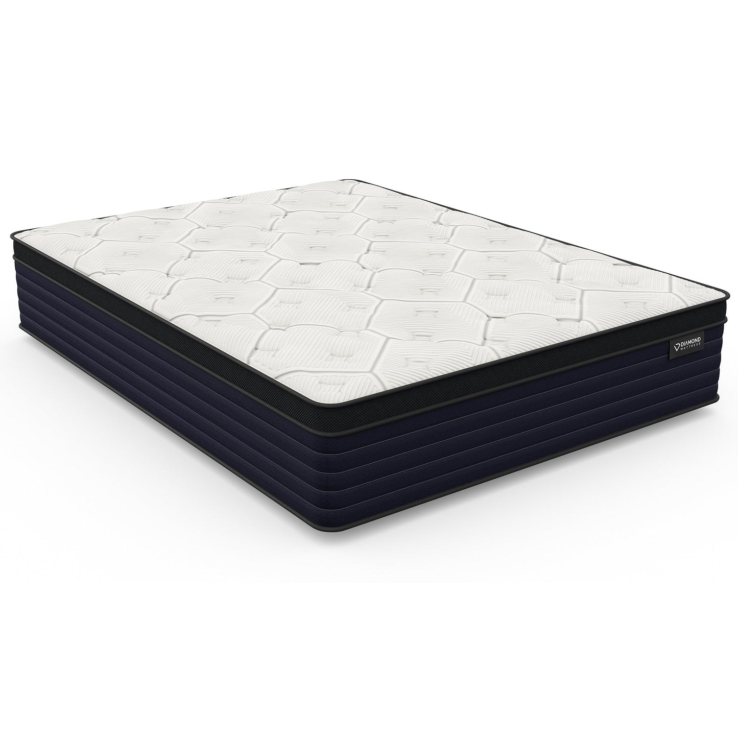 Diamond Cleo Cool Copper Memory Foam Hybrid Mattress - Twin Firm