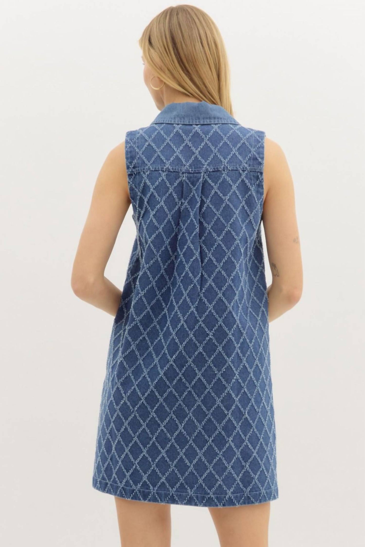 Entro - Diamond Days Denim Mini Dress