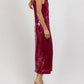 2.7 August Apparel - Cosmo Sequin Midi Dress