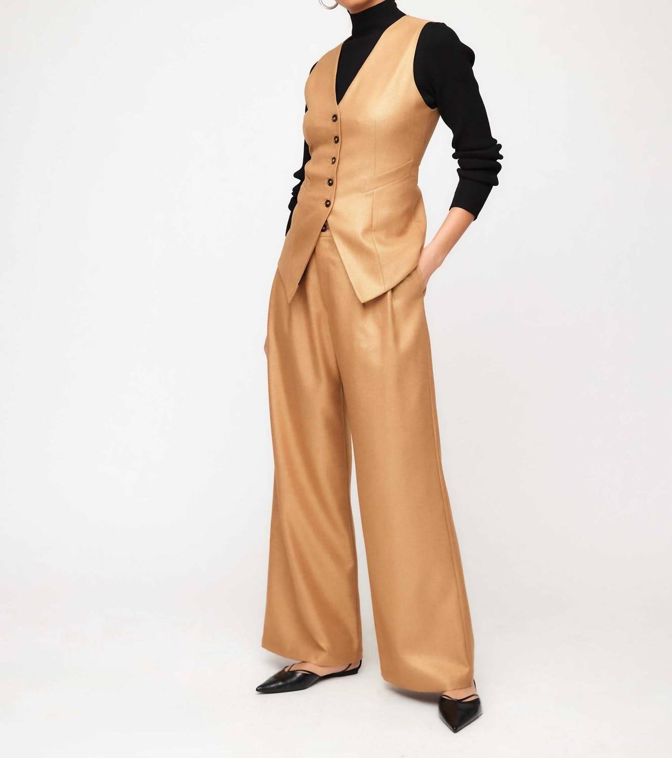 Fifteen Twenty - Sutton V-neck Vest