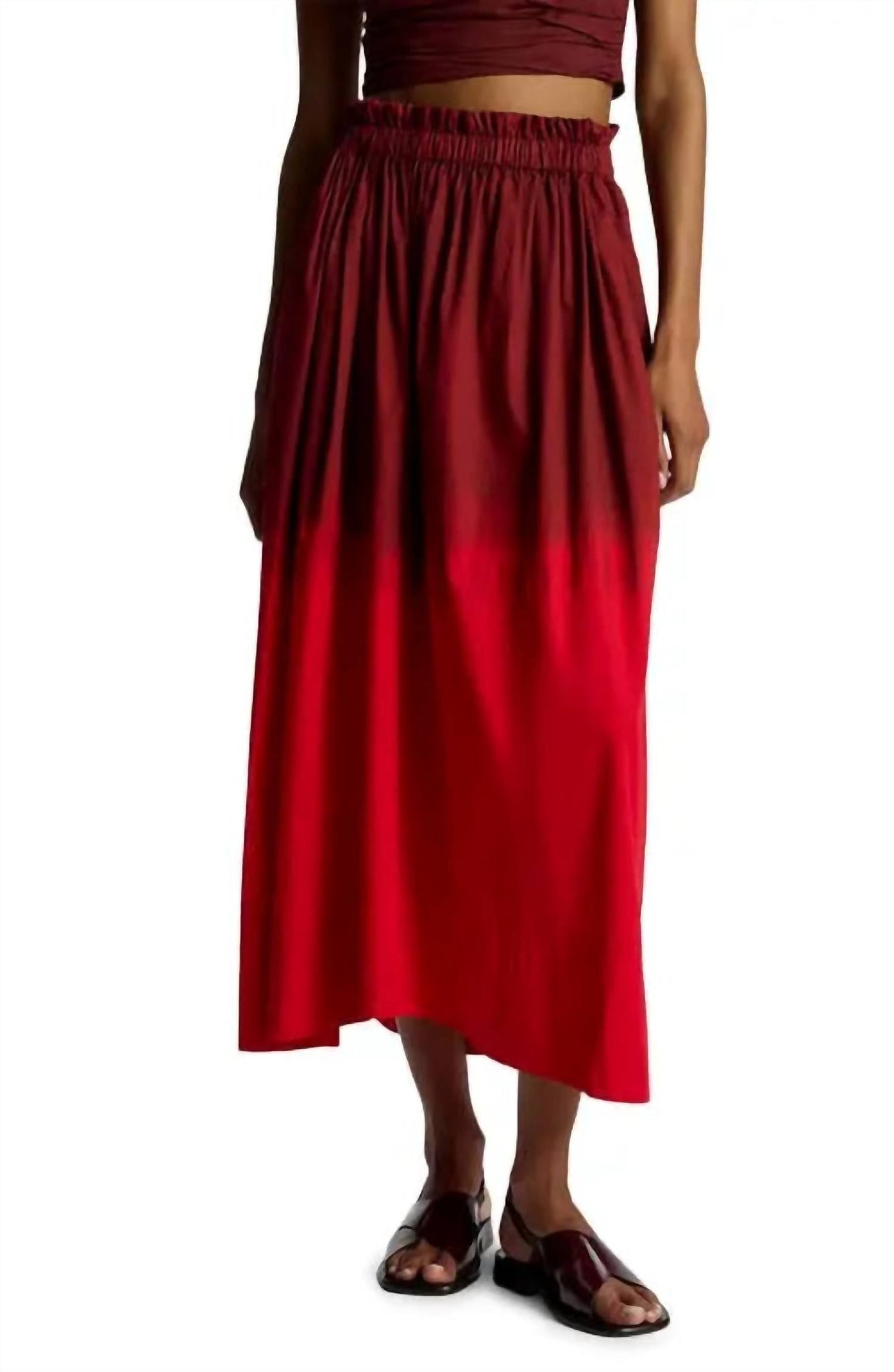 A.L.C. - Gina Cotton Maxi Skirt