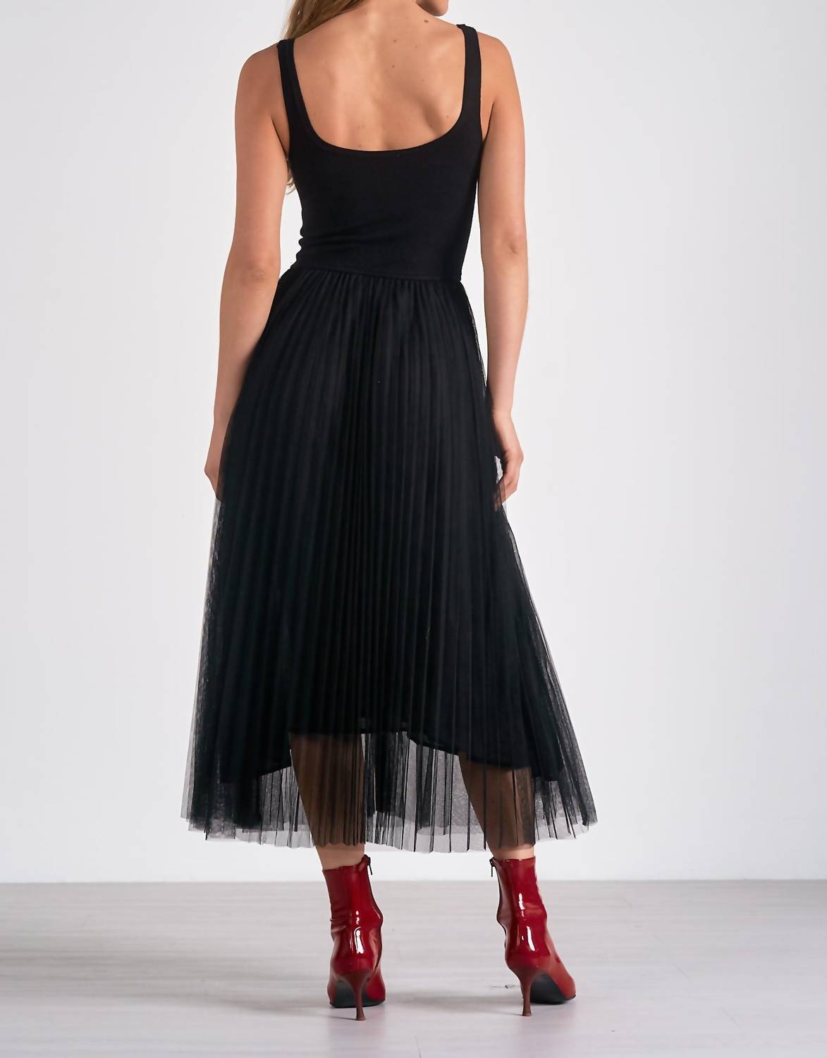 Elan - Mixed Media Dress