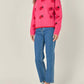 2.7 August Apparel - Strawberry Knit Sweater