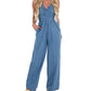 Day + Moon - Take Time Off Halter Jumpsuit