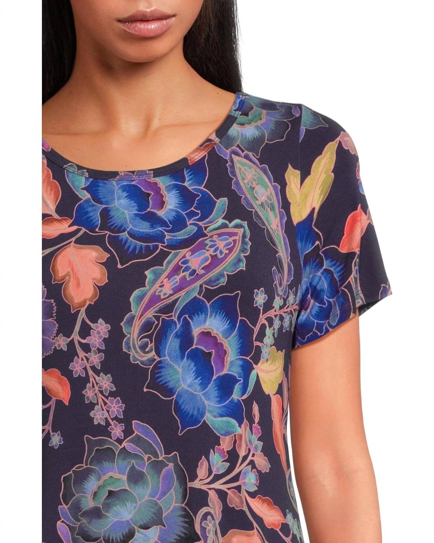 Johnny Was - Janie Favorite Boatneck Cap Sleeve Dress