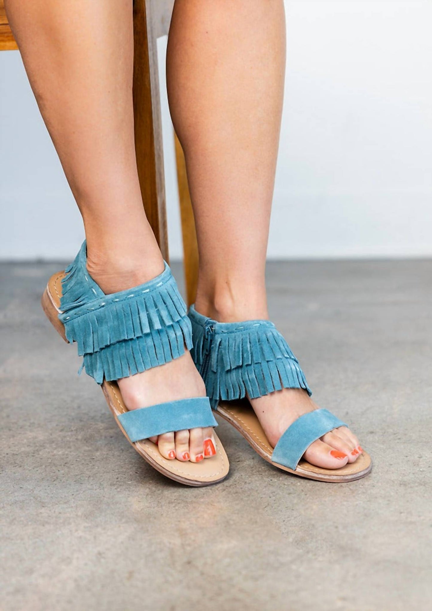 Naughty Monkey - Women Fringe Star Sandal