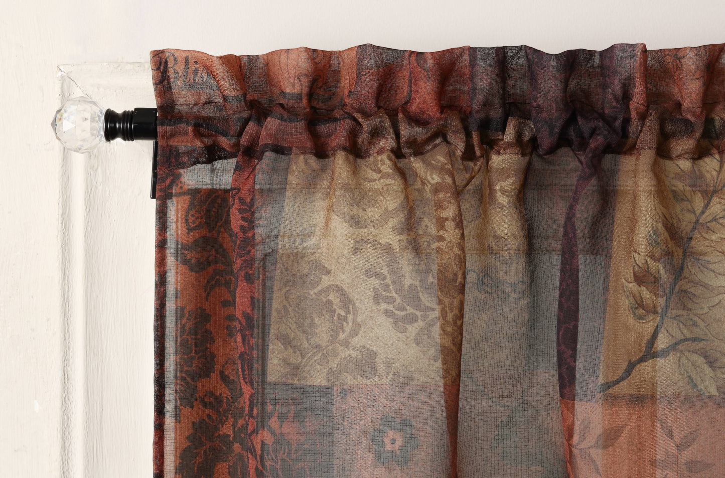 Eden Window Valance Multicolor Size 56 x 14