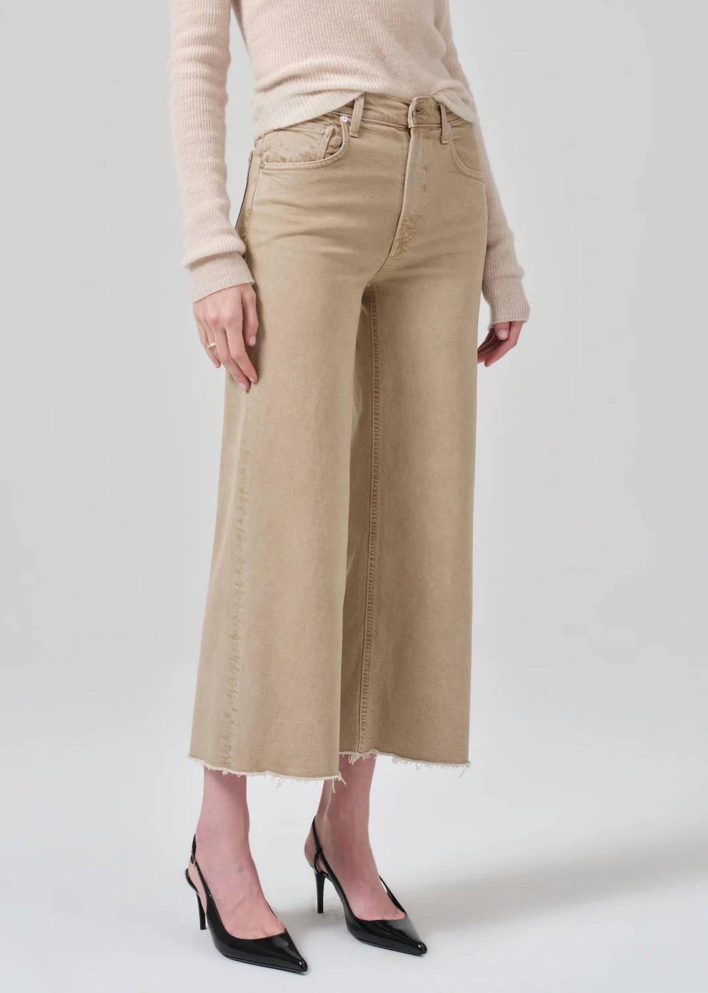 Citizens Of Humanity - Lyra Wide Leg Crop Jeans