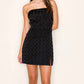 B.Right - Sleeveless H-line Slit Open Mini Dress