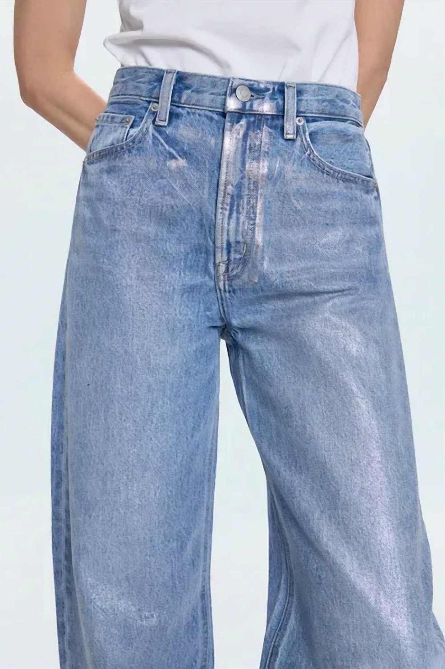 Pistola - Wes High Rise Barrel Jeans