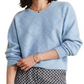 Vineyard Vines Pointelle Cashmere Sweater Blue