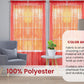 J&V TEXTILES 4-Pack Value: Solid Sheer Window Curtain Panels