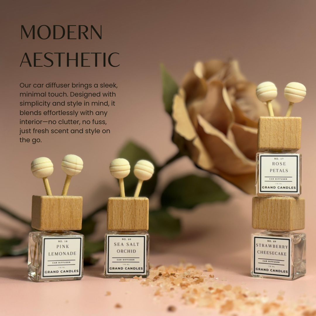 White Eucalyptus Car Diffuser