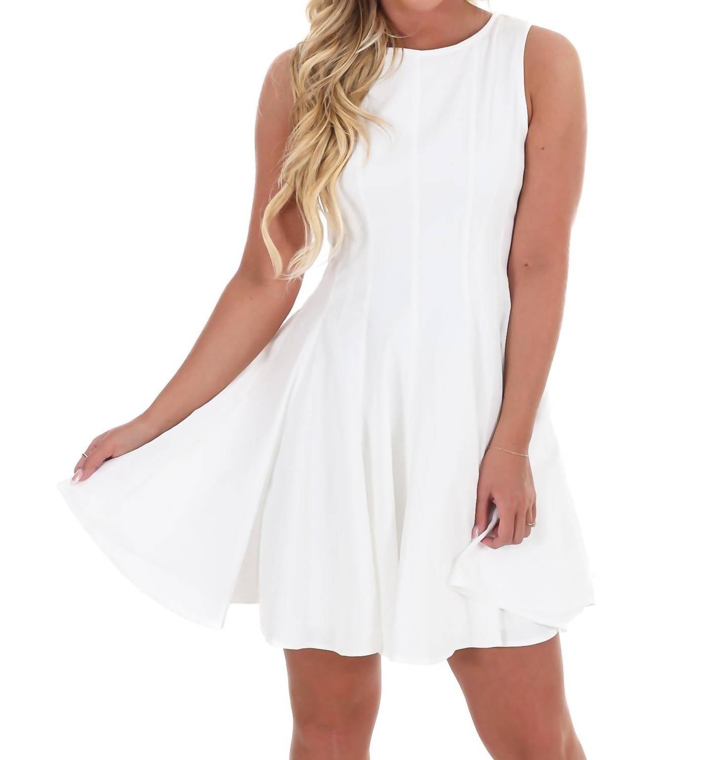 Idem Ditto - Leap of Faith Flare Mini Dress