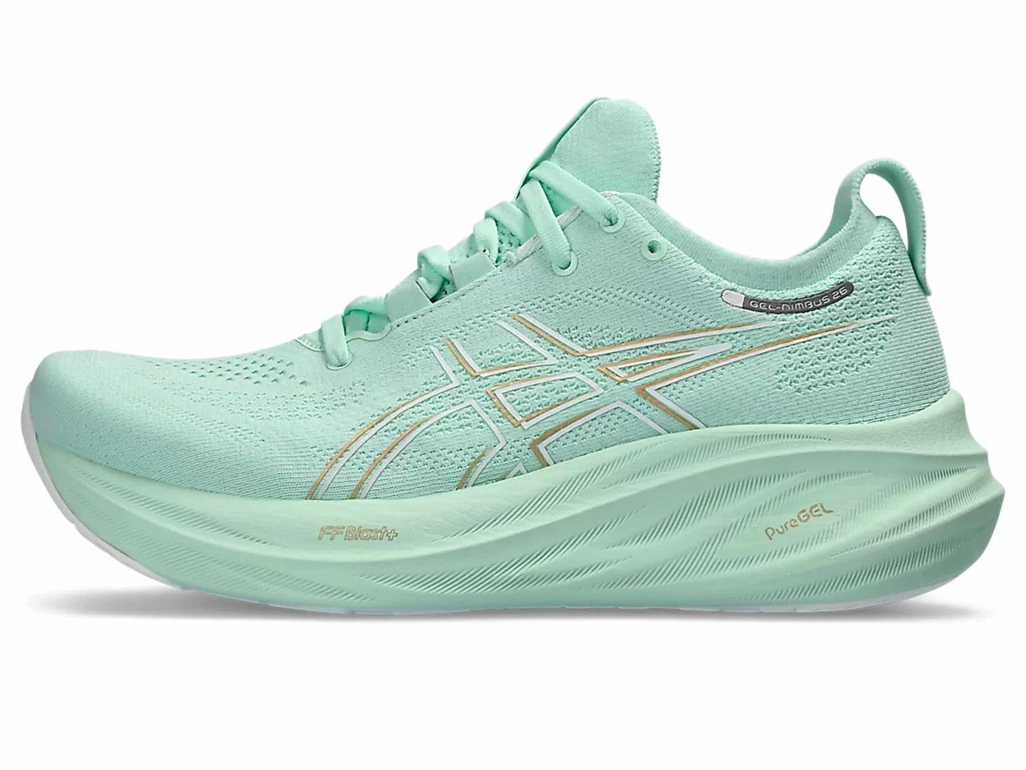 एशिक्स - महिलाओं के जेल-निम्बस 26 रनिंग शूज़ - चौड़े