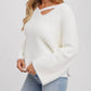 ब्लूइवी - कैली स्ट्रैपी फ्रंट फ़ज़ी स्वेटर