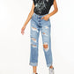 Kancan - Delta Mid Rise Boyfriend Jeans