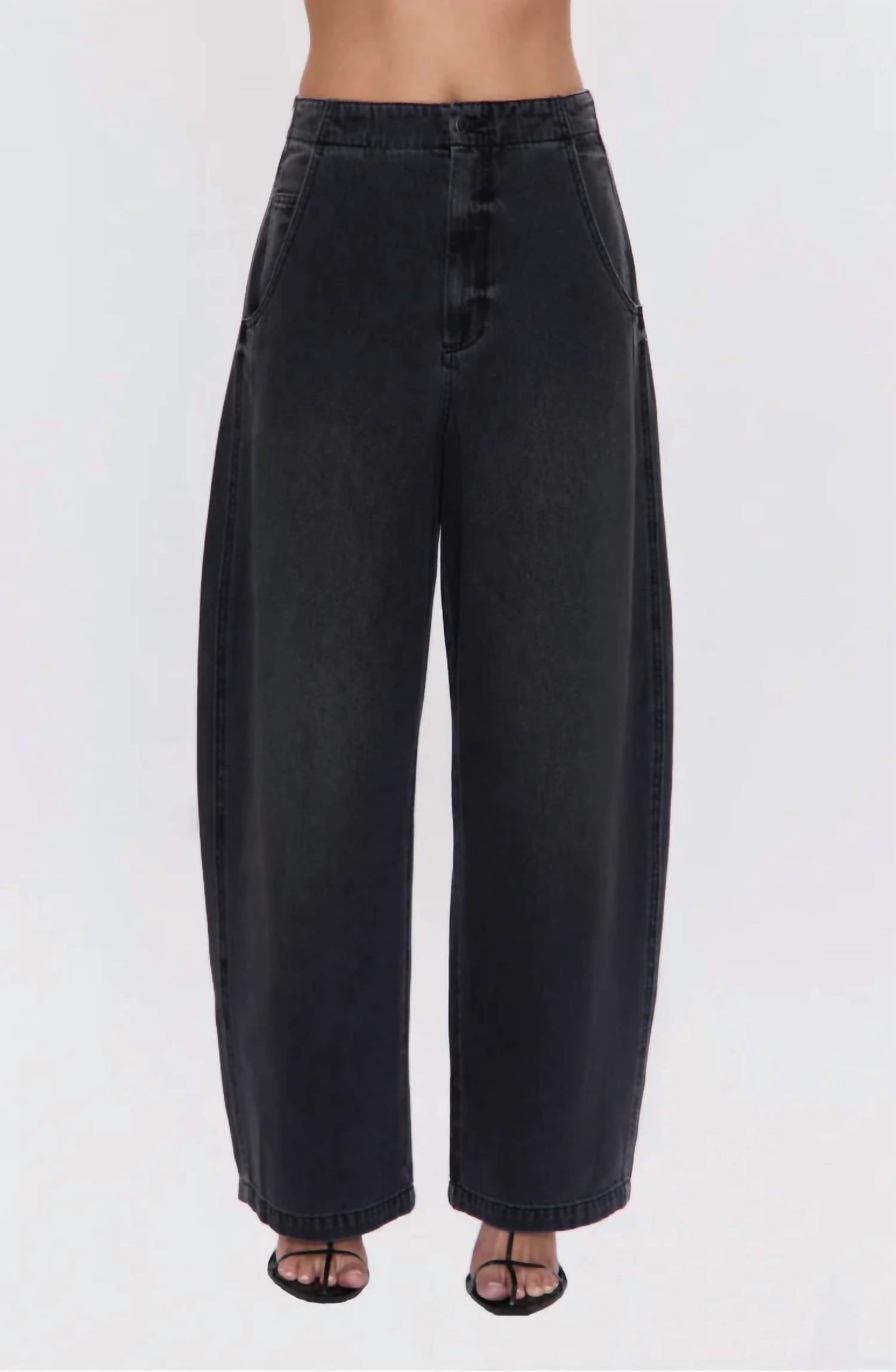 Pistola - Lottie High Rise Relaxed Bowed Jeans