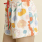 Aureum - Women's Floral Shorts With Tie