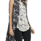 Adore - Hi Lo Sleeveless Layer Tunic Blouse