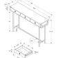 Accent Console Table for Entryway with Storage Drawer
