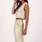 Gabby Isabella - Solid Button Front Vest