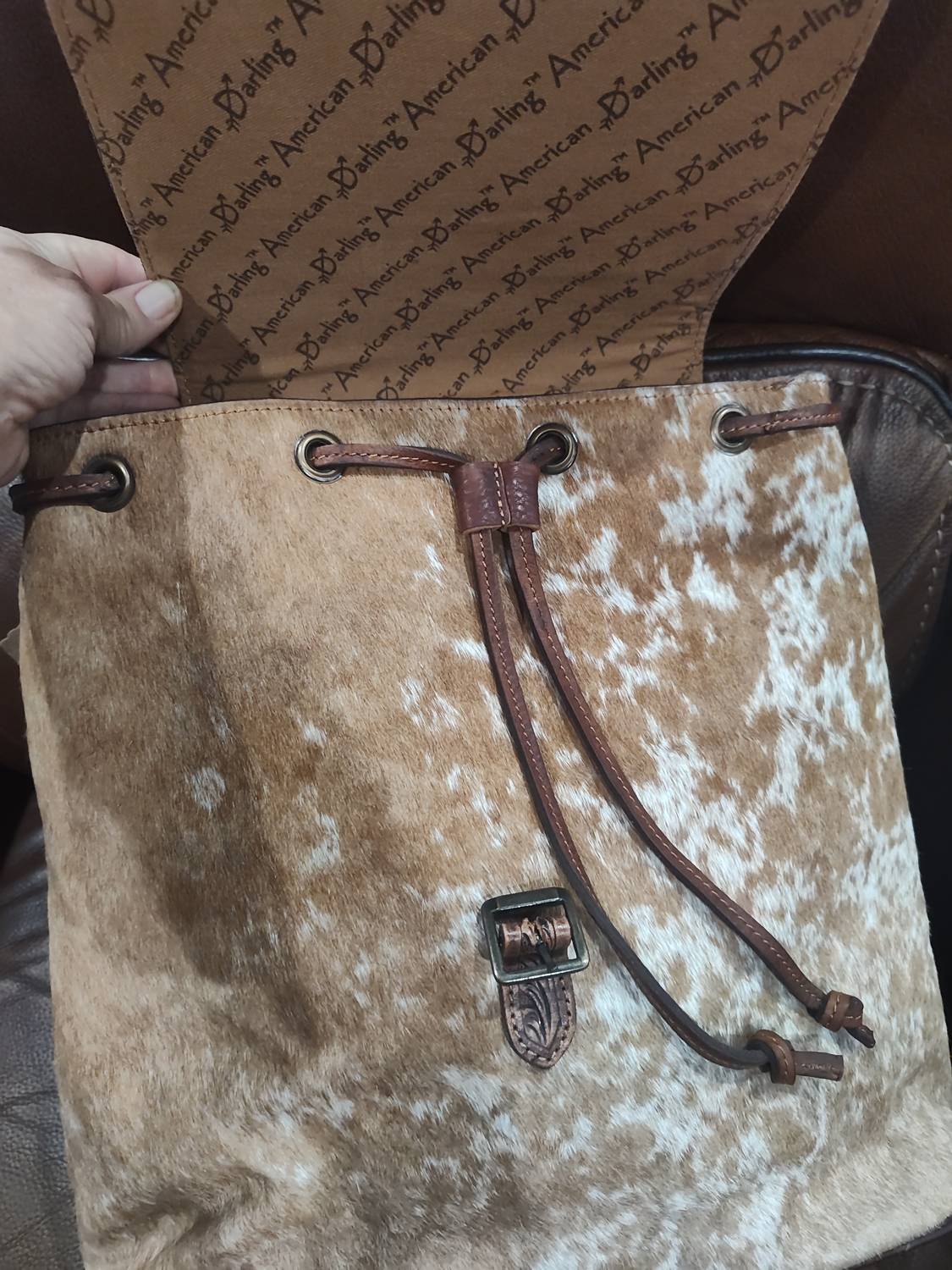 American Darling - Cowhide Leather Backpack