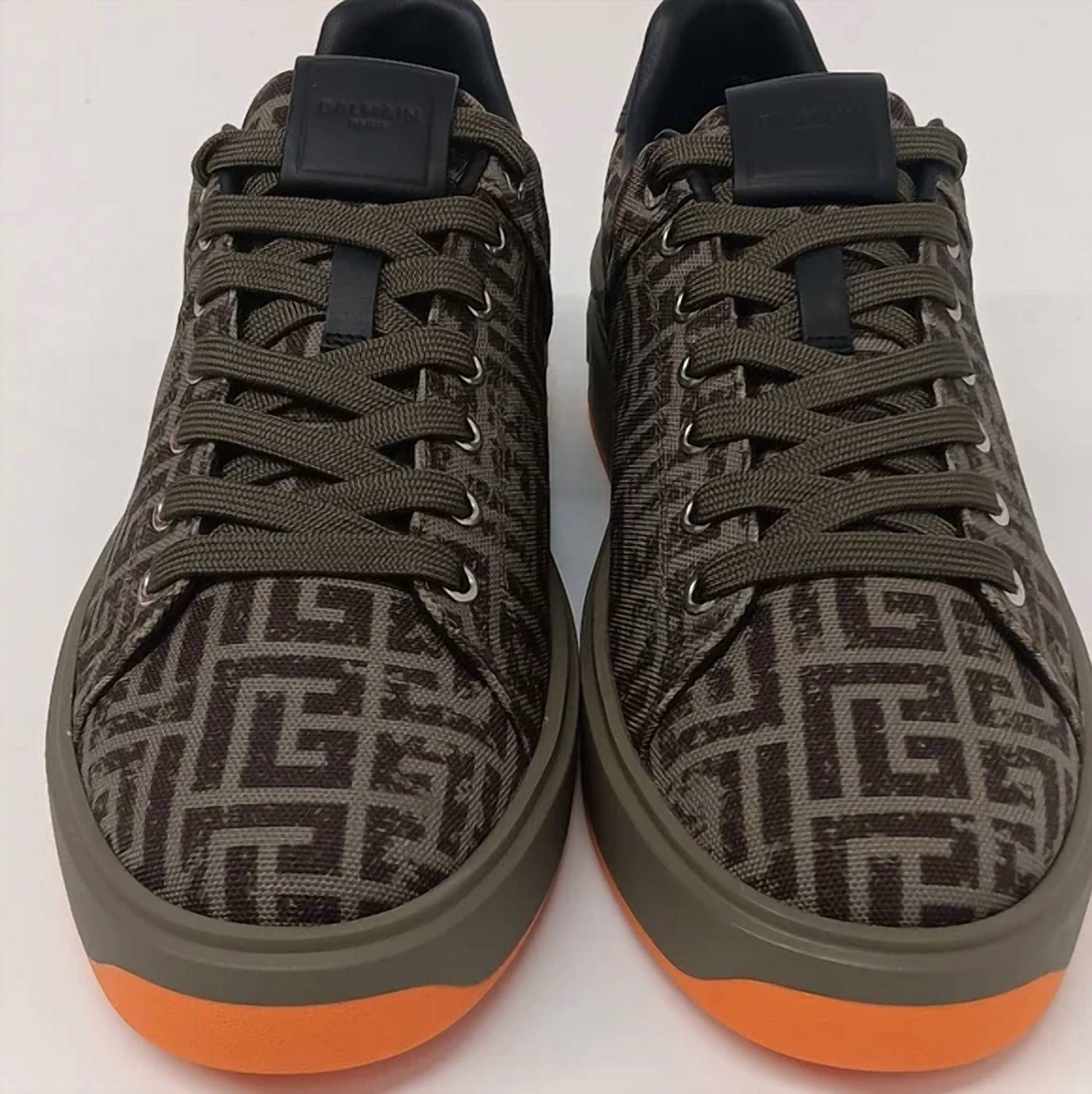Balmain - Men's Monogram Jacquard B Court Low Top Sneakers
