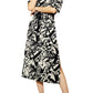 Topshop Womens Red Tie Waist Midi Shirtdress Size 8 US