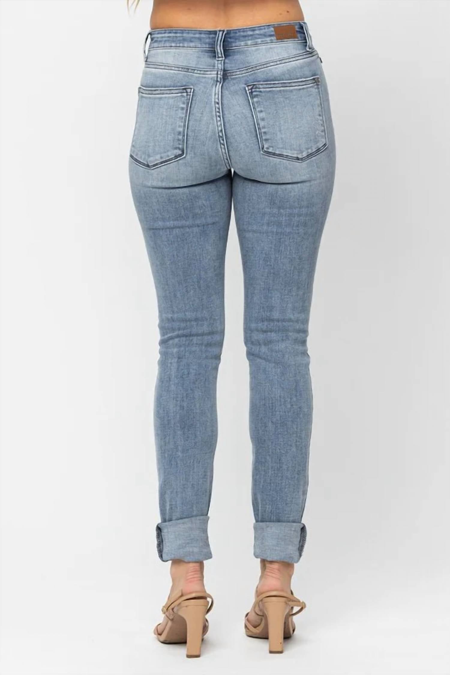 Judy Blue - High Rise Destroyed Skinny Jeans
