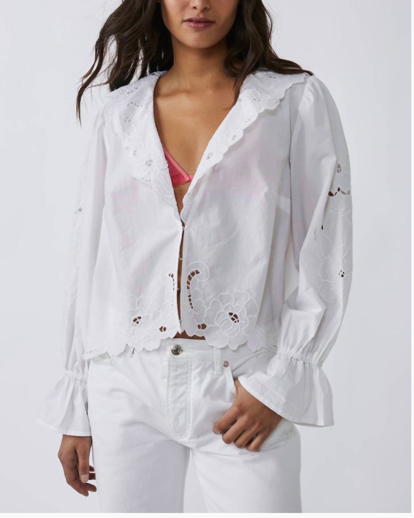 Free People - Maisie cutwork top