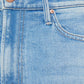 Mother - Kick It Ankle Fray Straight Leg Jeans