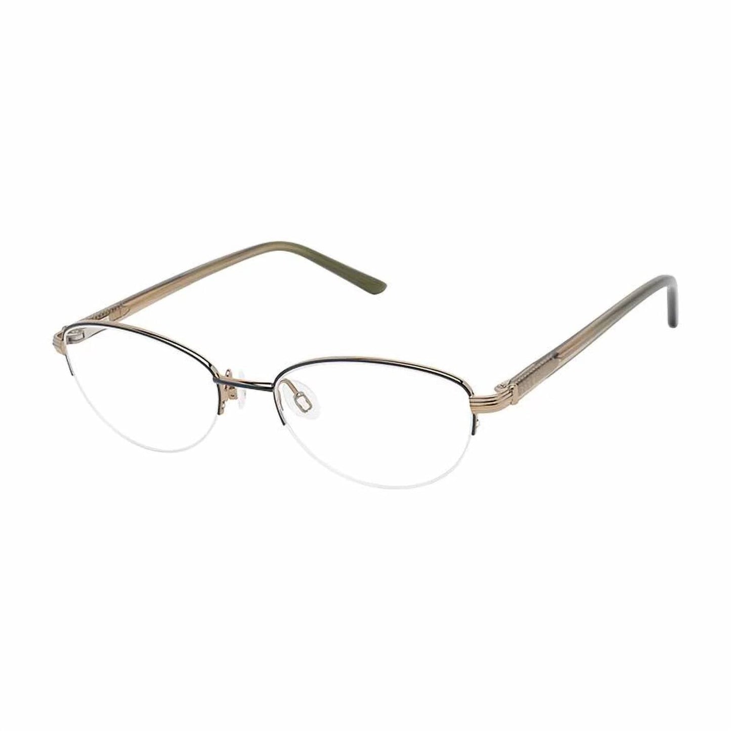Elle - Women's El13572 Full-rim Frame Rx-ready Eyeglasses