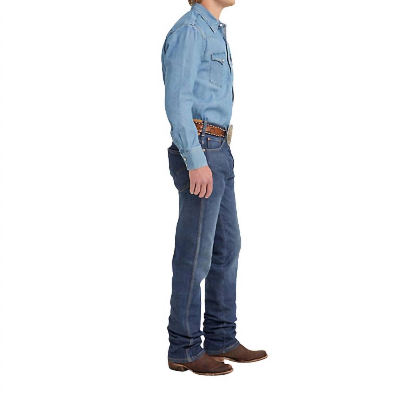 Levi'S - Western Fit Mid Rise Straight Leg Jean