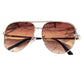 Julia Rose - Women's Kay High Quality Aviator Sunglasses