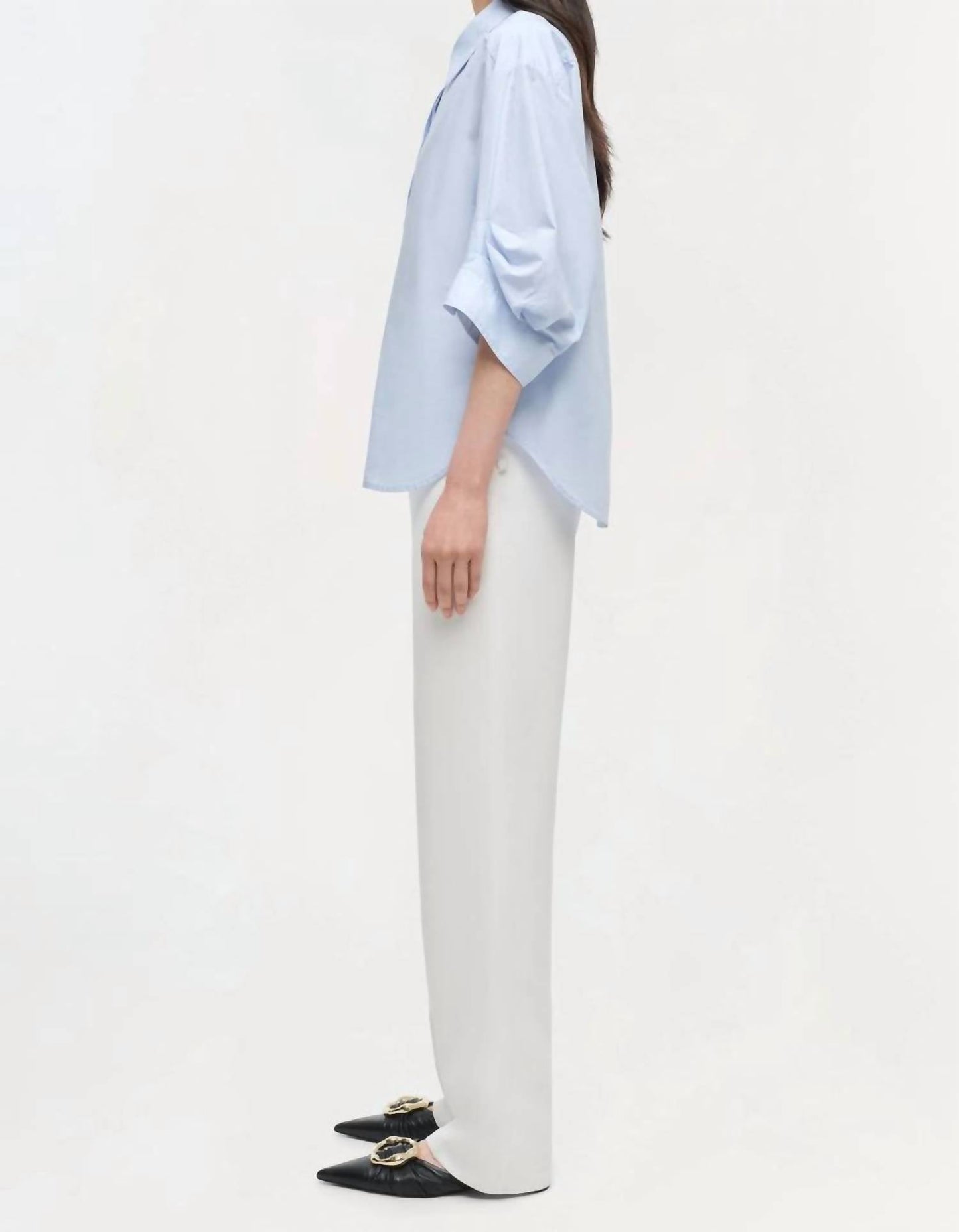 Simkhai - Gemma Three Quarter Sleeve Shirt