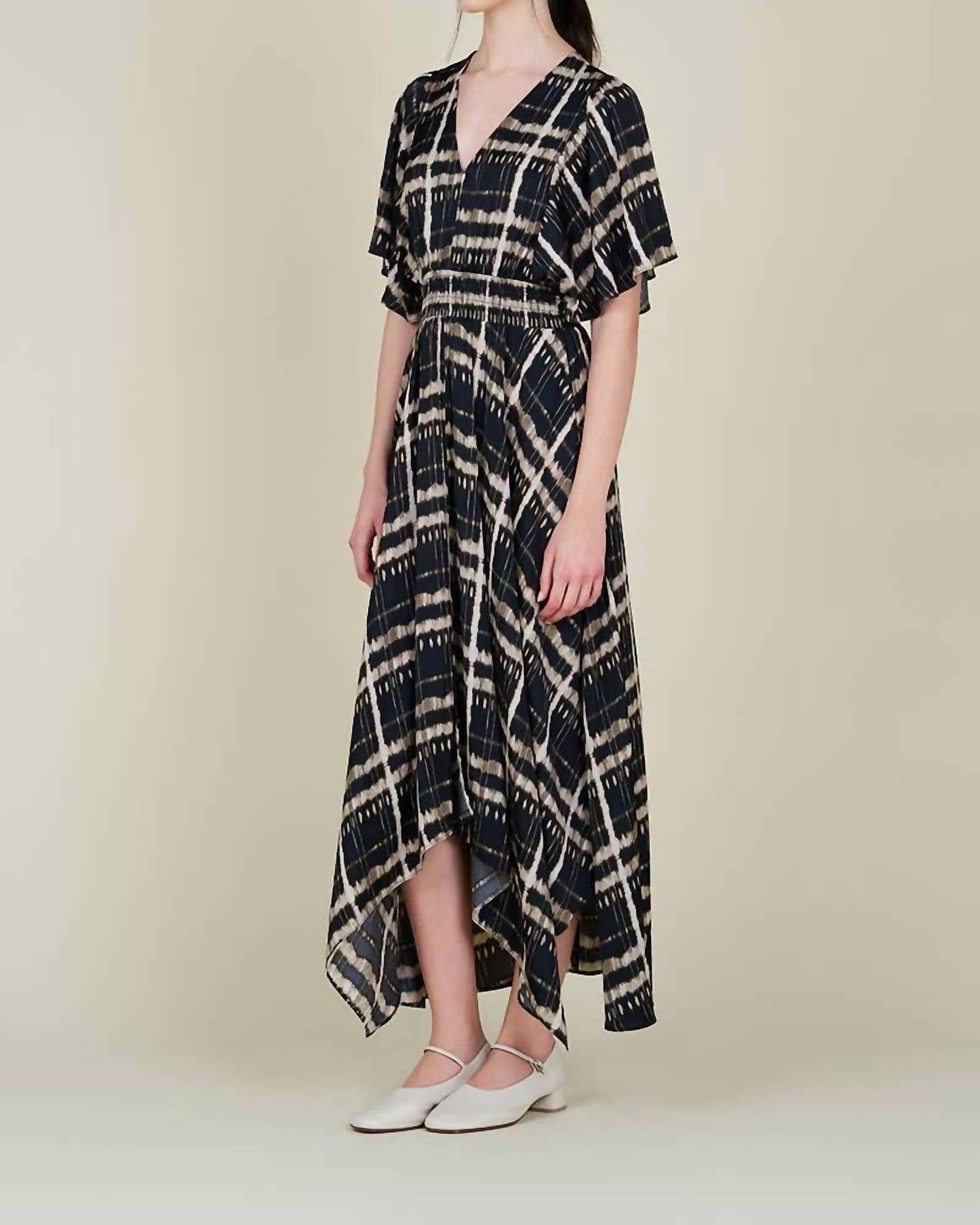 Grade & Gather - Printed Unbalanced Dress