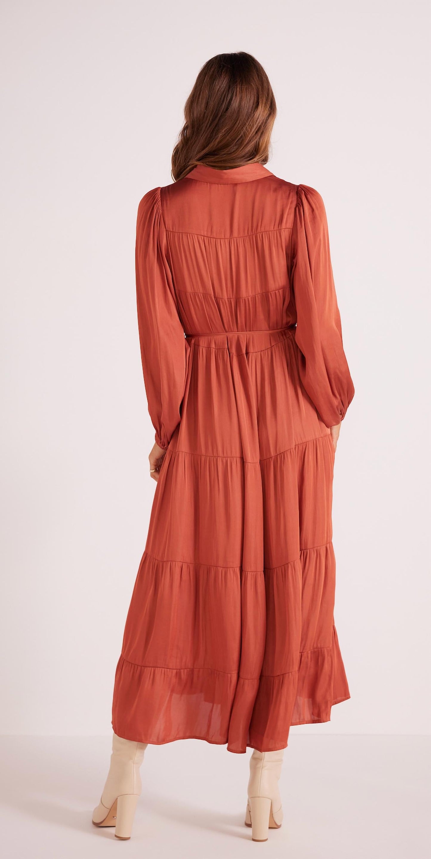 Minkpink - Hannah Tiered Midi Dress