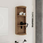 Bathroom Wall Mounted Storage Rack With Floating Design