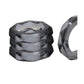 Borrowed Blu - Prism Napkin Rings Set Of 4