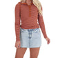 Free People - Lake Henley Stripe Top