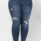 Judy Blue - Spice it Up Vintage cut off Relaxed Jeans