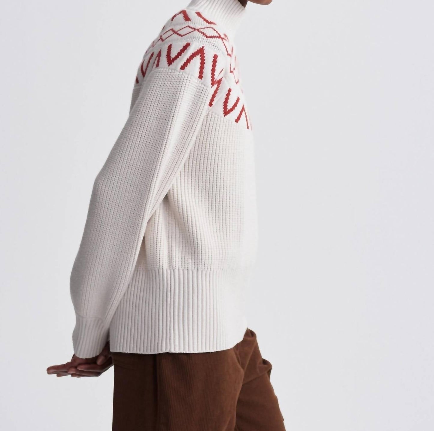 Varley - Marcie Fairisle Yoke Knit Sweater