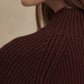 Varley - Martina High Neck Rib Knit Sweater
