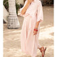 Hatch - The Elsa Stripe Linen Blend Maxi Dress