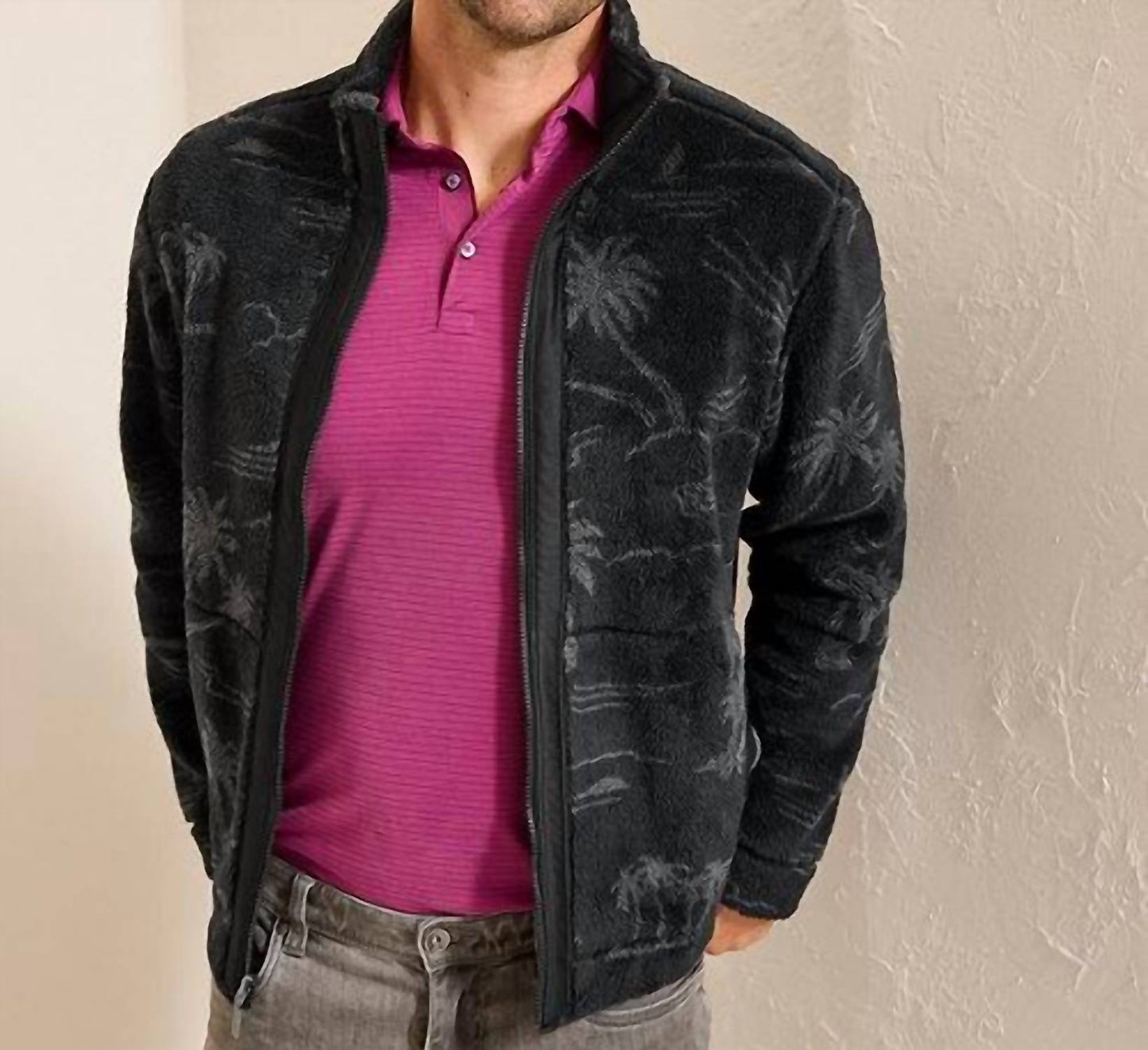 Tommy Bahama - Twilight Shore Reversible Full Zip Jacket
