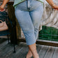 Judy Blue - Ariana Midrise Wide Leg Jeans - Plus