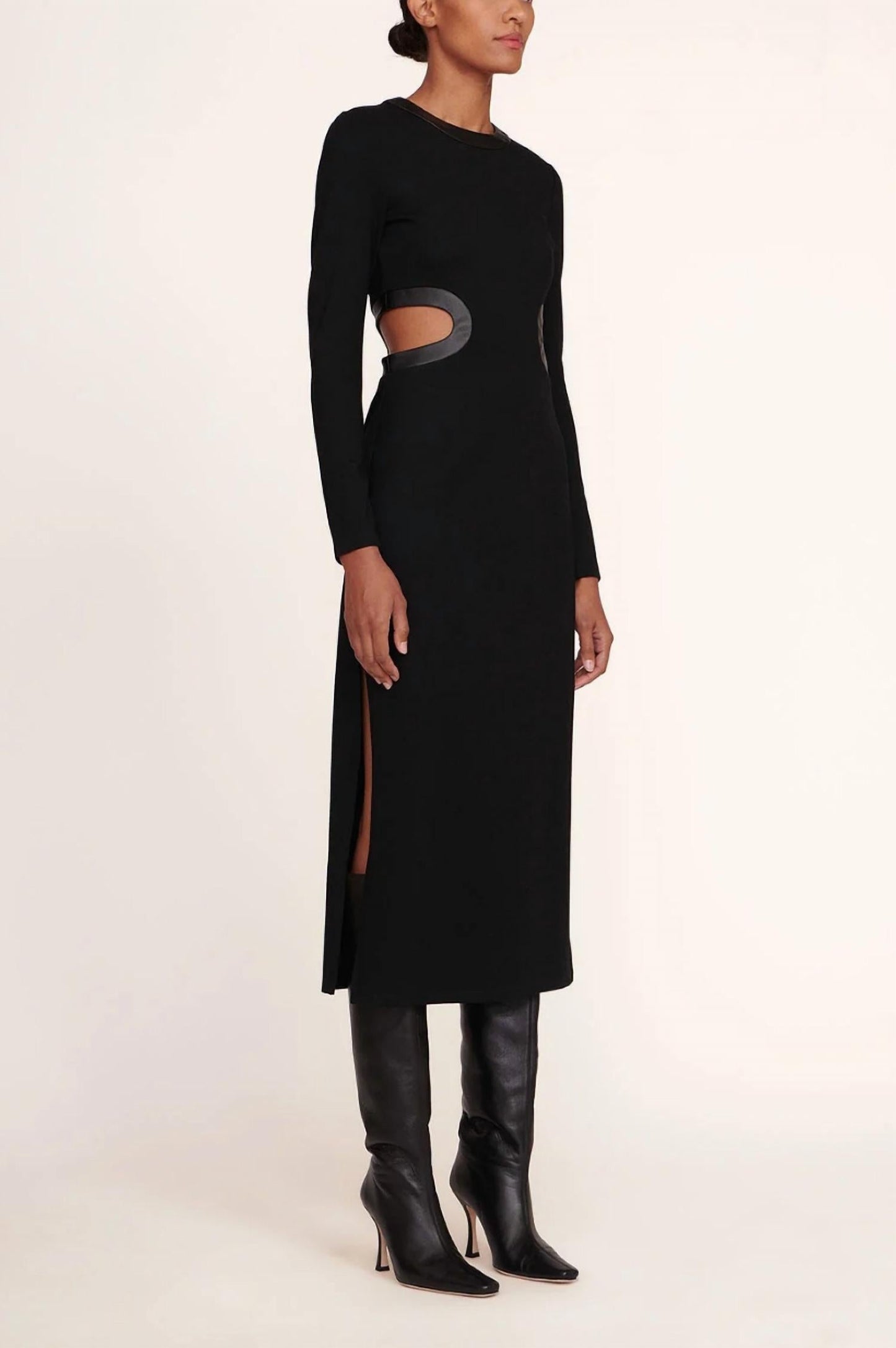 Staud - Long Sleeve Dolce Dress