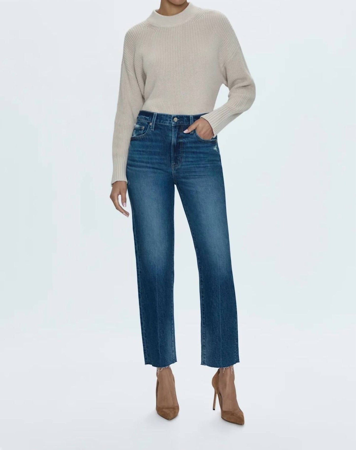 Pistola - Charlie High Rise Classic Straight Jean