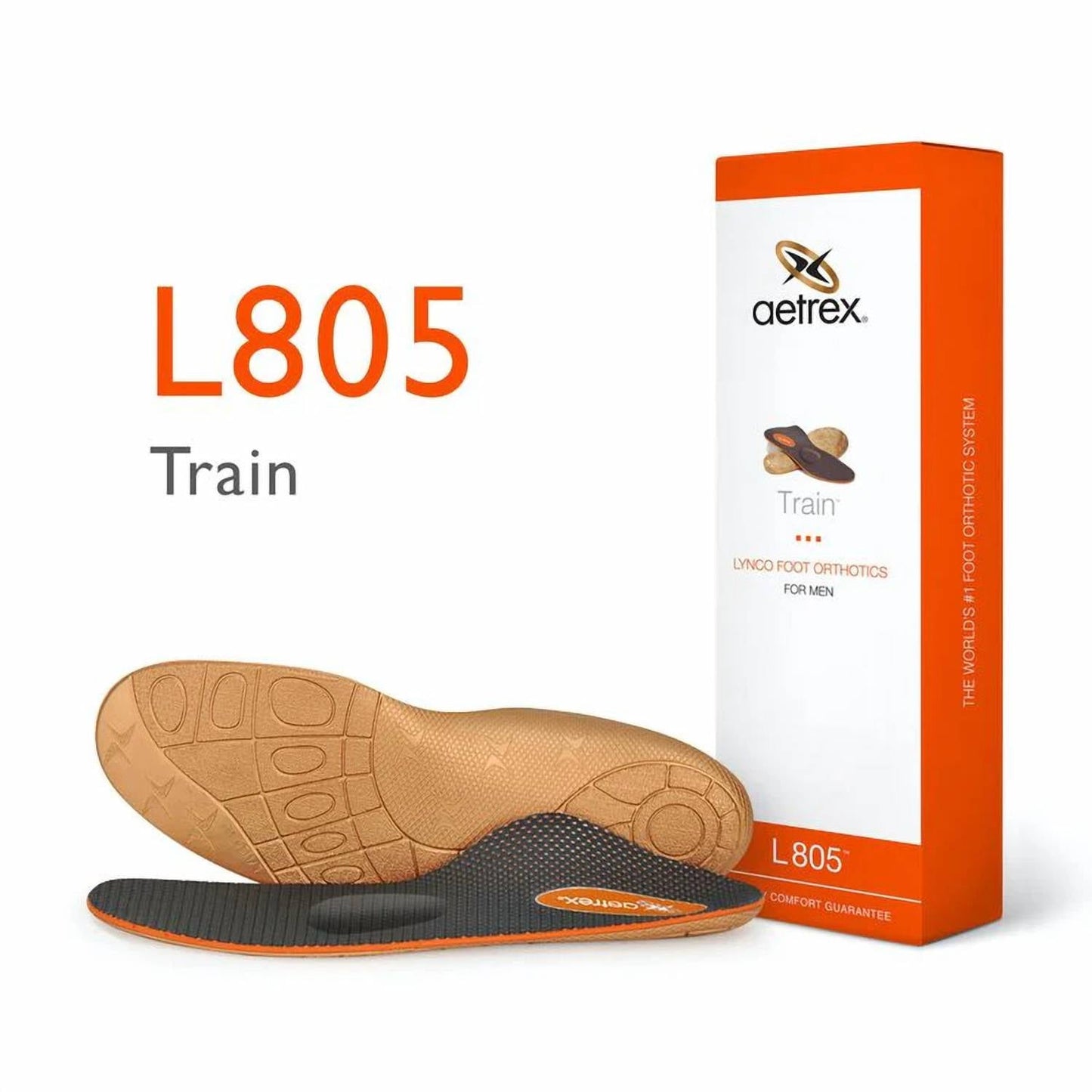 Aetrex - MEN'S TRAIN METATARSAL SUPPORT ORTHOTICS